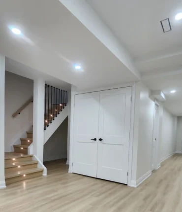 Basement Renovation & Interior Stair Upgrade 01